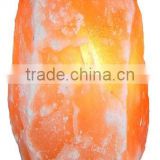 Himalayan Natural salt crystal lamps 2 ~ 4 lbs 1.5 to 1.8 Kg UL Approved 6 Fts Cord Bulb w Base