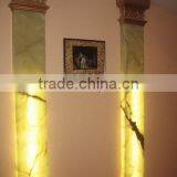 PAKISTAN FACTORY MADE BACKLIT ONYX COLUMNS PILLARS & PEDESTALS thumbnail-1