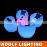 Lovely One Seat Good Quality LED Leisure Sofa Furniture for Coffee Shop and Bookshop thumbnail-5