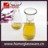 1 Liter Glass Carafe Juice Water & Wine Container for Home or Restaurant thumbnail-6