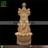 Garden Marble Water Wall Fountains With Nude Lady Statue thumbnail-1