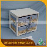 Customized 2 Drawer Storage Cabinet Wood thumbnail-4