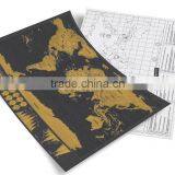 CT-750 Small Black Mini Map Black Luxury Creative Gifts World Edition Map thumbnail-3