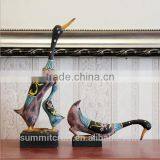 Fancy Resin Duck and Rooster Figuirnes Wholesale Rustic Home Decor thumbnail-3