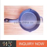 WS-FP04 25cm preseasoned cast iron grill pan