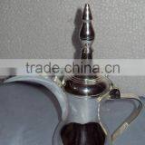 Silver plated arabian coffee pot, Dalla Ruslan, Arab coffee pot, Dalla Ratlan