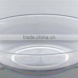 Round Clear Plate Decoration Floral Arrangement 6" 7.5'' 9'' 11''