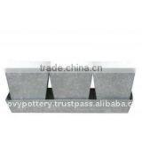 AWN Galvanized Zinc Vase,Galvanized Zinc Watering Can , Zinc Pot Planter, Zinc Planter for Gardening and Household thumbnail-1