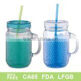 Colorful Customizd Plastic Freezer Beer Mug thumbnail-1