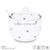 New Proudct Home Decor ,Best Selling High Quality Decorative Ceramic Sugar Bowl