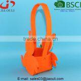 BSCI Audit Factory Home Decor Beautiful Non-woven Fabric Bee Shape Basket, Cheap Decorative Baskets thumbnail-4