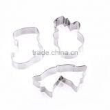 Double Bell Shape Cake Cutting Tools Christmas Cookie Mold thumbnail-2