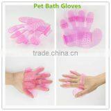 2016 Summer Comfortable Best Pet Products Pet Grooming Bath Massage Gloves Pet Shower Gloves thumbnail-1