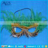 High Quality Feather Design of Party Face Mask thumbnail-2