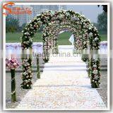 Hot Sale the Bow-type Artificial Flower Wall for Wedding Decoration thumbnail-2