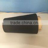 100% Polyester Spun Yarn (Close Virgin) Black 30s/1 thumbnail-2