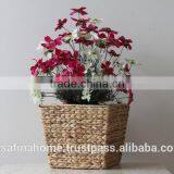 Tapered Shape Water Hyacinth Flower Planter thumbnail-1