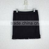Original Design Latest Tassel Trim Mini Skirt Sexy Lady Fashion Skirt thumbnail-2