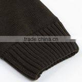 Branded 1/4 Zip up Polo Neck Plain Knitted Handmade Mens Pullover Sweater thumbnail-4