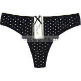 Cotton Printing G-string Funny Thongs For Women Stocklot Panties For Women thumbnail-6