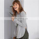 Spring Season Hoodies/Sweatshirt Product Type Thin Fleece Pullover Hoodie for Women thumbnail-1