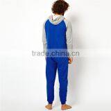 PA0047A Wholesale Cheap Plain Adult Raglan Sleeves Onesie for Men thumbnail-2