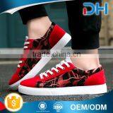 White Rubber Soled Man Comfortable Casual Canvas Shoes thumbnail-4