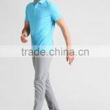 MGOO Factory Supplier Dri Fit Polo Shirts Wholesale Mens Golf Polo Shirt Embroidered With Logo thumbnail-3