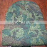 Camouflage Beanie Hat Military Green Beanie Hat thumbnail-2
