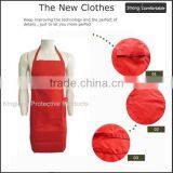 High Quality OEM Cheap Wholesale Washable Breathable Comfort Cotton Chef Waist Aprons For Adult thumbnail-2