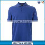 Blue 100 Cotton Classic Uniform Polo Shirt Factory Wholesale China thumbnail-1
