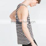 Custom Fashion Stripe Design Man Vests thumbnail-2