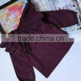 Flower Design Collar Long Sleeve Blouse Baby Girl Spring Autumn Clothes Wholesale thumbnail-5