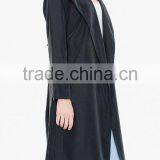 Runwaylover Ladies New Fashion Coat Autumn Spring Satin Trench Coat Women thumbnail-3