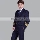 Custom 2016 High Quality New Fashion Cool Formal Aircraft Commander Pilot Uniforms Wholesale for Sale thumbnail-5