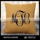 Wholesale Monogrammed Linen Pillow Case thumbnail-4