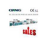 Ultrasonic Welding Automatic Nonwoven Cloth Shopping / Carry Bag Making Machine