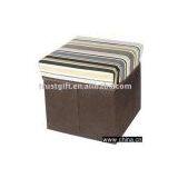 Folding Storage Stool thumbnail-1
