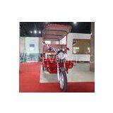 Red High Speed Electric Passenger Tricycle Match Front Windshield thumbnail-1