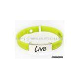 Sell Silicone Bracelet With Metal Buckle thumbnail-1