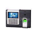 3000 User RJ45 Biometric Time Clocking In Machine With 3inch LCD Display and RS232/485