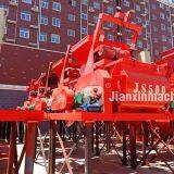Twin Shaft JS500 Concrete Mixer