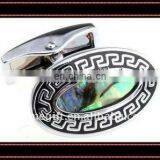 Elegant Precious Abalone Cufflinks Jewelry thumbnail-1