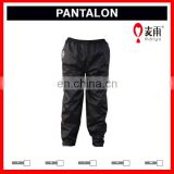 waterproof black pvc raincoat pants