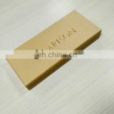 2017 Luxury ! Top Fashion High Qualtiy gold color packing box
