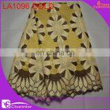 High Quality African Voile Lace Fabrics LA1094 Lalic thumbnail-3