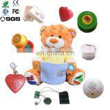 Custom mp3 player function stuffed sound box for plush toy