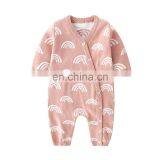 RTS Baby Toddler Newborn Rainbow Romper Winter Jumpsuits Sweater Romper thumbnail-2