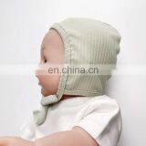 Organic Cotton Bonnet Hat Headband Set For Baby Boys Girls thumbnail-5