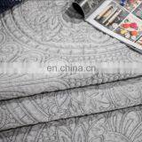 China Factory Custom Queen Size Dark Grey Mandala Embroidered Quilt Cover/Bedding Set thumbnail-4